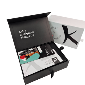 Scatole di Cartone Personalizzate di Alta Qualità all'Ingrosso, Custodia in Plastica per Apparecchi Ortodontici e Allineatori Dentali per Conservare Chewies e Allineatori - Product Image 3