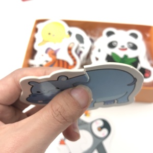 Yimi giấy động vật PVC GIÁO DỤC THẺ <span class=keywords><strong>FLASH</strong></span> học tập Card đồ họa trò chơi với tùy chỉnh dịch vụ in ấn - Product Image 5