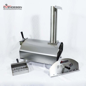 Four à pizza professionnel en acier inoxydable <span class=keywords><strong>de</strong></span> 33 cm, à <span class=keywords><strong>bois</strong></span>, <span class=keywords><strong>pour</strong></span> l'extérieur et la maison, appareil <span class=keywords><strong>de</strong></span> comptoir <span class=keywords><strong>pour</strong></span> un usage domestique - Product Image 5