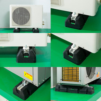 Pièces détachées pour climatiseurs Bigfoot Rubber Fix-It-Foot Damping Base Mounting Set for Split Heat Pumps Outdoor Units