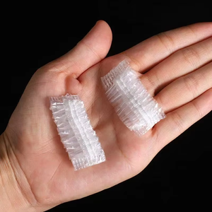 100 одноразовые наушники, мягкие удобные эластичные водонепроницаемые защитные наушники для защиты от грязи, шапочки для душа, целевая аудитория - Product Image 5