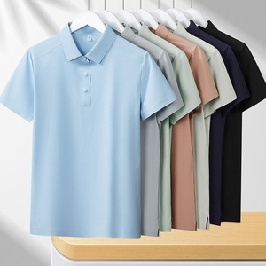Polo pour femme 170g en nylon infroissable à manches courtes coupe uniforme été - Product Image 1