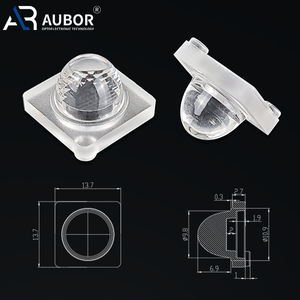 Lentille de Fresnel optique à indice de réfraction élevé Silicone flexible <span class=keywords><strong>PMMA</strong></span> lampe de durcissement UV médicale stable thermique motif Plano OEM - Product Image 5