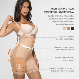Hexin Logo Design <span class=keywords><strong>Bottom</strong></span> Anti bakterielle Butt Lifters Shape wear Bauch kontrolle Leggings Post-Surgery 4 Stahl knochen - Product Image 4