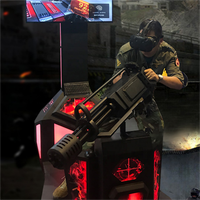 Gatling VR Game Machine VR Gaming Set Virtual Games Equipment Virtual Reality Gun Shooting Simulator Video Games Console