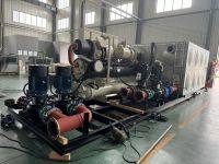 Refroidisseur à vis à eau 400HP, grande capacité de refroidissement pour centrale à béton industrielle