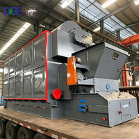 1MW 10 MW Boiler Pemanas Air Panas Biomassa Pembakaran Kayu Horizontal Fire Tube Hot Water Fire untuk Penggunaan Hotel