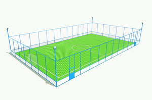 Ensemble complet <span class=keywords><strong>de</strong></span> cage <span class=keywords><strong>de</strong></span> <span class=keywords><strong>football</strong></span>, équipement d'entraînement <span class=keywords><strong>de</strong></span> <span class=keywords><strong>football</strong></span> - Product Image 5