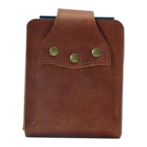 Boshiho Standard Size Leather Double <b>Playing</b> <b>Card</b> Deck Holder Box Double Deck <b>Playing</b> <b>Card</b> case for Perfect Gift - Product Image 2