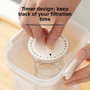 Crépine à yaourt Leite Couvercle en plastique PP Yaourtière multifonctionnelle pour la maison Fromage ancien yaourt artefact réfrigéré - Product Image 4