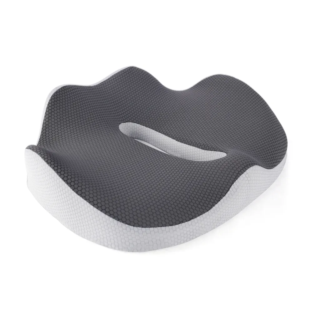 Cervical Pain Relief Ergonomic Removable Cover Chair Design Office Anti Slip Memory Foam orthopedic Seat Cushion Pad