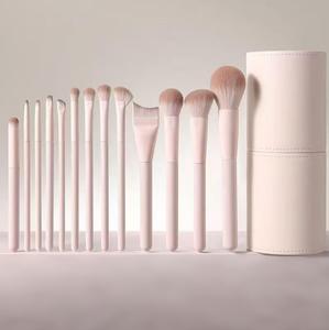 Professional Beginner Makeup Brush Kit 5-13Pcs Soft Synthetic <b>Eye</b> Face Blush <b>Shadow</b> Contour Blending Cosmetic Brushes Set - Product Image 4