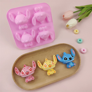 Moule à gâteau jetable en silicone SHUXIN 1 pièce avec motif chocolat et pudding pour outils de pâtisserie – Lavage à la main uniquement - Product Image 3