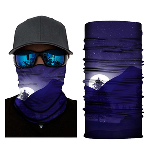 Custom bandana's bescherming UV unisex naadloze sjaal winddichte fietsbandana nekwarmer gaiter - Product Image 6