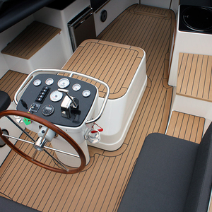 <span class=keywords><strong>2021</strong></span> platelage de bateau de PVC de luxe supérieur comme plancher en caoutchouc de plate-forme de Yacht de teck beaucoup mieux que l'eva - Product Image 2
