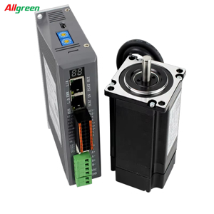 Motor paso a paso EtherCAT de circuito cerrado Nema23 3N.m 4A 2 fases 24-50VDC Kit de controlador LC57H2102+CL3-E57H CNC - Product Image 1
