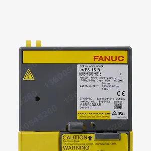 Fanuc servo ổ đĩa động cơ mới/sử dụng ban đầu fanuc khuếch đại A06B-6200-H015