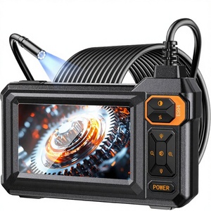 Cámara de Inspección Boroscópica 1920P HD con Pantalla de 4.3'', Resistente al Agua IP67, Batería de Litio, Cable Semirrígido de 16.5 Pies, Lente Única - Product Image 4