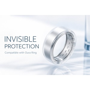 เคสซิลิโคนใสกันกระแทกสำหรับแหวนอัจฉริยะ Oura Ring 5/4 Galaxy Ring RingConn Ultrahuman  สำหรับธุรกิจและการเดินทาง - Product Image 1
