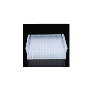 Estante para tubos de centrífuga de la Universidad Médica de Suzhou, de plástico PP, con 50 ranuras para tubos de ensayo de muestras de sangre y virus. - Product Image 1