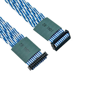 Cable flexible IDC con núcleo de cobre de 20 pines, aislamiento de PVC y revestimiento de nailon para electrodomésticos, modelo 15-GD00-12 - Product Image 2