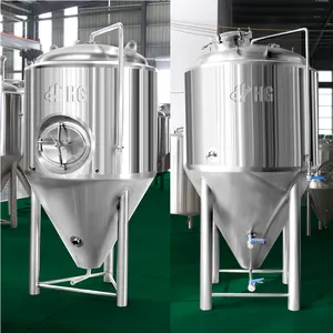 Fermenter Conical Fermenter 2000 L 2500l 3000l Stainless Steel Insulated Isobaric Conical Beer Fermenter For Sale