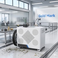 Mesin Pembersih Laser Otomatis GOLDMARK Bridge 500w Sistem Hanwei 500w