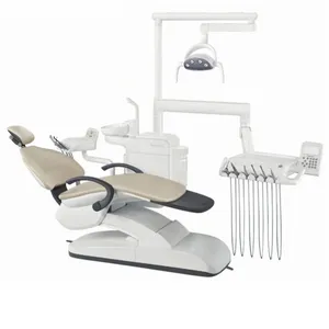 豪华设计高级牙科治疗单元，带发光二极管传感器灯牙科椅