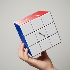 Cubo Mágico <span class=keywords><strong>3x3x3</strong></span>, Juguete de Rompecabezas 3D de 34.8cm, Tamaño Grande, Plástico ABS, con Luces Intermitentes, Divertido, Educativo, para Niños - Product Image 1