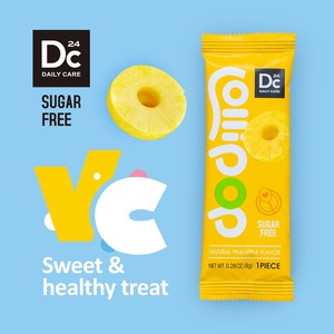 Piruleta Halal Natural con Vitamina C Sin Azúcar para Niños, Piruleta Saludable con Sabor a <span class=keywords><strong>Yammy</strong></span> - Product Image 2