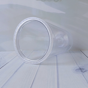 BPA Free <strong>Clear</strong> Reusable <strong>Tumbler</strong> Cup Double Wall Acrylic <strong>Plastic</strong> Water <strong>Tumblers</strong> With Lid and Straw - Product Image 5