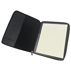Carpeta de cuero de sublimación personalizada con bloc de notas, cuaderno promocional específico de oficina en blanco - Product Image 6