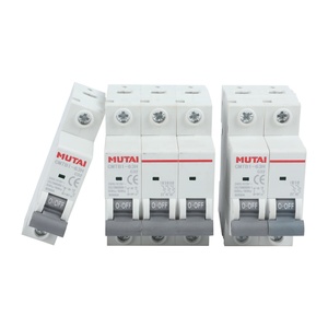 MUTAI Fábrica DZ47 6kA MCB 1P 2P 3P 4P 3 6 10 16 20 25 32 <span class=keywords><strong>40</strong></span> 50 63 <span class=keywords><strong>Amp</strong></span> <span class=keywords><strong>Disyuntor</strong></span> Disjoncteur AC <span class=keywords><strong>Disyuntor</strong></span> Miniatura - Product Image 2