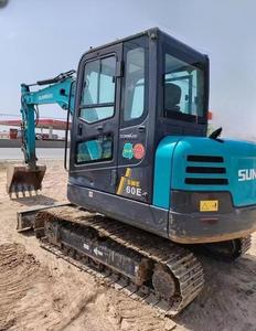 高品质小型SWE60E小型挖掘机6吨，与洋马发动机PLC控制KYB液压和核心部件一起使用 - Product Image 6