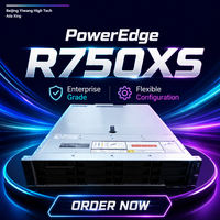 Serveur Dell PowerEdge R750XS 8x3.5" Xeon 6354 Dual CPU 256 Go RAM 8xSAS SSD H755 Réseau 10G/25G Serveur Rack 2U R750XS