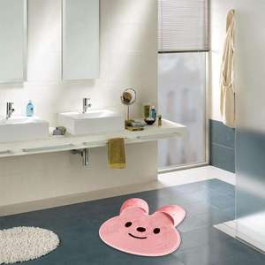 Body <strong>Shower</strong> Brush Foot Wash Mat Non Slip Rabbit Reusable Bath Massage <strong>Cushion</strong> for Relaxation - Product Image 4