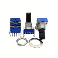 Potentiomètre rotatif ALPS RK11 à 4 broches d'origine B103 B10K 10K longueur d'arbre 13mm 18mm 23mm potentiomètres linéaires pour le contrôle du volume