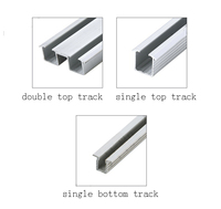 Rouleaux de porte coulissante amortissants TMO3 Raccords de quincaillerie de garde-robe pour portes coulissantes lisses