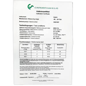 Capteur de contrôle du <span class=keywords><strong>point</strong></span> de rosée haute précision FA510/515 pour la mesure du <span class=keywords><strong>point</strong></span> de rosée atmosphérique Produit d'analyseurs de gaz conforme RoHS - Product Image 2