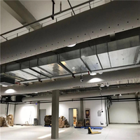 Système de ventilation ignifuge de style industriel moderne JVTIADUCT, installation facile, flexible pour les systèmes de ventilation HVAC, garantie 5 ans