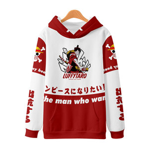 Vente en gros chaude 1 pièce Luffy Zoro Chopper Boa Nami personnage de dessin animé Cosplay Cos pour femmes hommes enfants sweat à capuche anime - Product Image 3