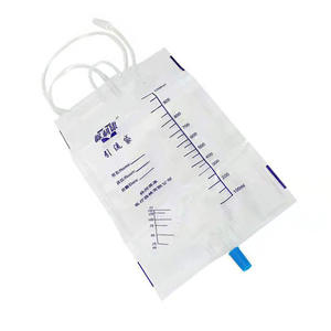 Bolsa de Drenaje Desechable Yuanlikang de 1000 ml, Grado Médico, para Recolección de Orina en Ancianos, con Tubo de Longitud Ajustable - Product Image 1
