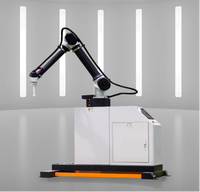 Robot collaboratif CRX pour la palettisation, cellule de travail automatisée, palettiseur cobot pour ligne d'emballage
