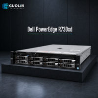 Serveur rack Dell PowerEdge R730 2U d'occasion pour système de bureau SMB, hébergement Web et déploiement de services commerciaux