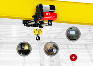 Polipasto eléctrico europeo de cable de acero de baja altura de elevación de 2, 5 y 10 toneladas para grúas pórtico aéreas - Product Image 5