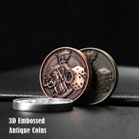 Badge Métallique Vintage Personnalisable – Conception sur Mesure – Matériau en Alliage de Zinc de Haute Qualité – Artisanat Émaillé et Peint – Cadeaux