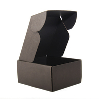 Caja de envío de cartón corrugado biodegradable personalizada, carpeta de papel de regalo de Navidad para embalaje de joyería