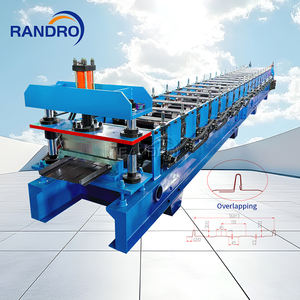 Hochwertige Eisen-Stehfalz- und Rippen-Dachformmaschine Verzinkte Maßgefertigte Stehfalz-Dachplattenformmaschine - Product Image 1