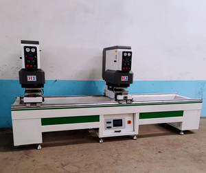 Máy hàn liền mạch hai đầu cửa sổ cửa ra vào UPVC chất lượng cao của Trung Quốc, dây chuyền sản xuất cửa sổ cửa ra vào PVC - Product Image 6