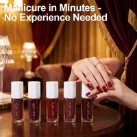 KUDAN 20Y Vernis à ongles classique rouge vin pelable à l'eau, séchage rapide, sans odeur, CPNP HALAL ISO22716, OEM, vente en gros, faible MOQ